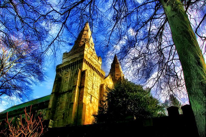St Machar Cathedral From Seaton Park St Machar Cathedral From Seaton Park