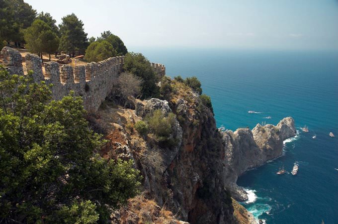 Tip of the Alanya peninsula Tip of the Alanya peninsula