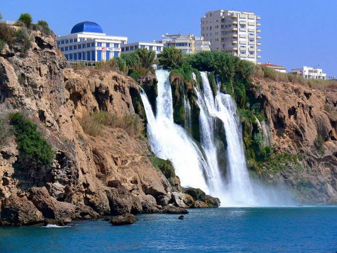 Waterfall in Antalya Waterfall in Antalya