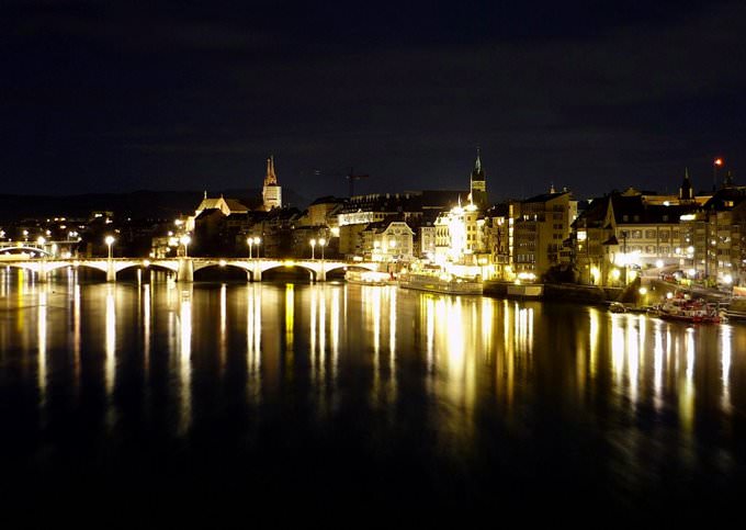 Basel at Night Basel at Night