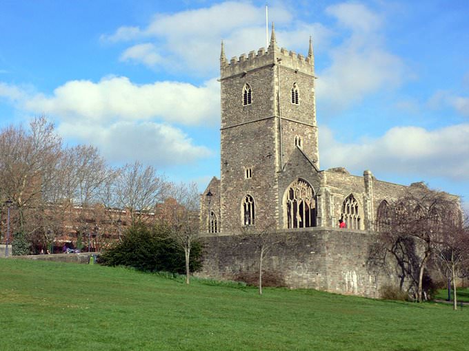 St Peters church in Castle Park St Peters church in Castle Park
