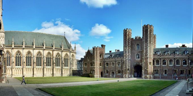 Panorama of St. Johns College First Court Panorama of St. Johns College First Court
