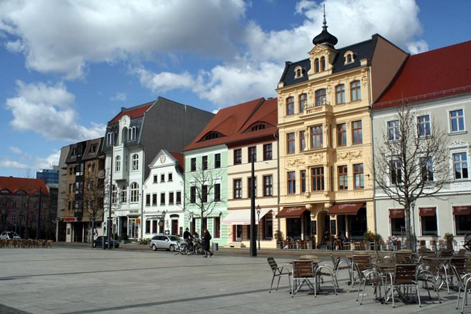 Altmarkt in Cottbus Altmarkt in Cottbus