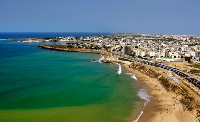Dakar Senegal - Looking North Dakar Senegal - Looking North