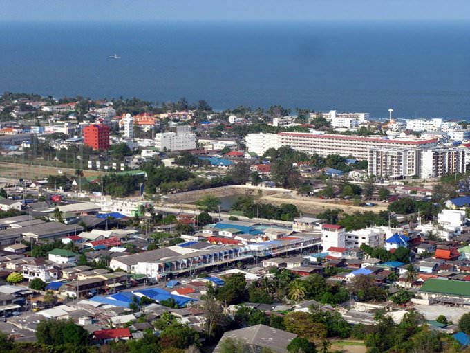 Hua Hin : View from Khao Hin Lek Fai (View Point) Hua Hin : View from Khao Hin Lek Fai (View Point)