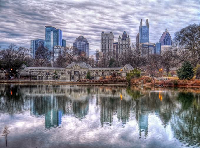 Atlanta Skyline - enilykS atnaltA Atlanta Skyline - enilykS atnaltA