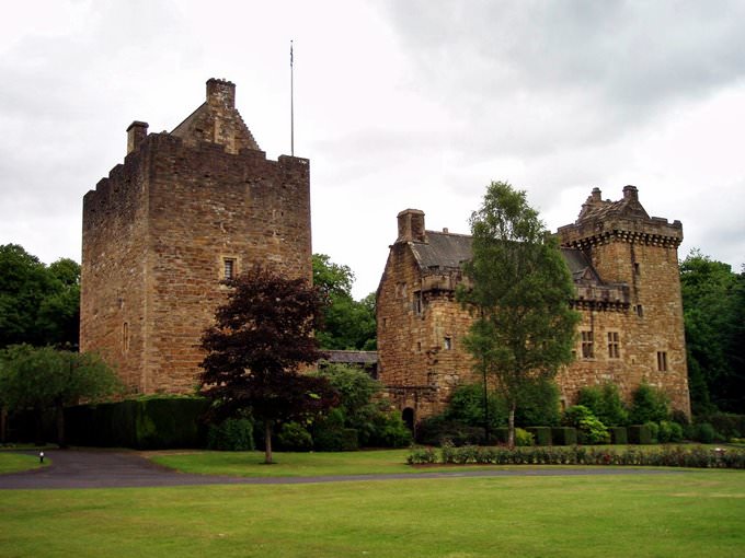 Keep & Palace, Dean Castle, Kilmarnock, Scotland Keep & Palace, Dean Castle, Kilmarnock, Scotland