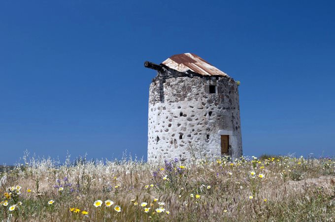 Windmill in Kefalos, Kos Windmill in Kefalos, Kos