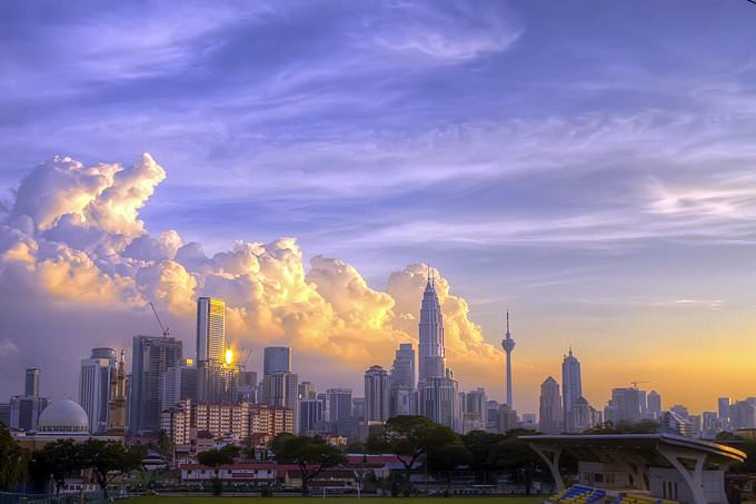 Golden Hour, Kuala Lumpur, Malaysia Golden Hour, Kuala Lumpur, Malaysia