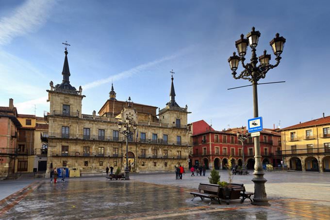 Mayor Square. León Mayor Square. León