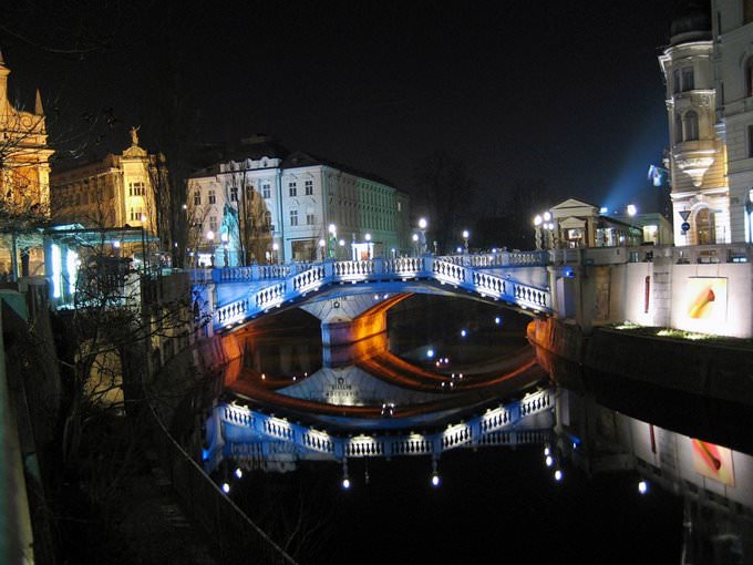 Ljubljana, Triple Bridge Ljubljana, Triple Bridge