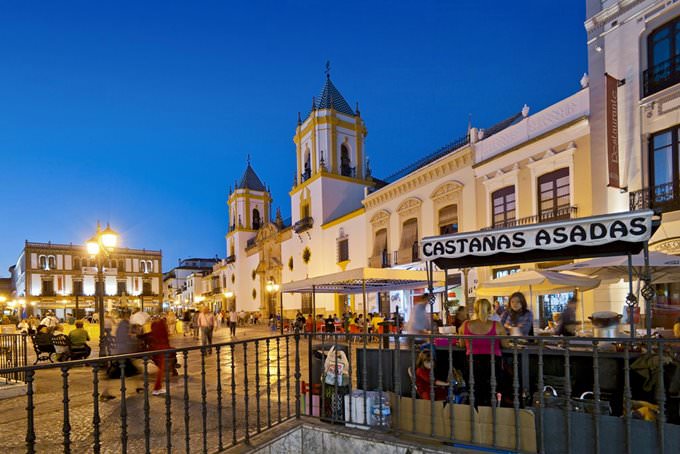 Socorro Square. Ronda. Malaga. Andalucia Socorro Square. Ronda. Malaga. Andalucia