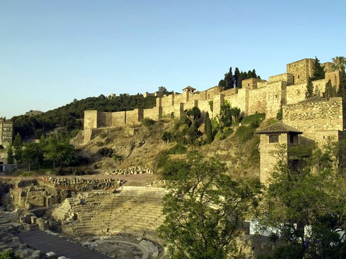 ALCAZABA Y TEATRO ROMANO.MALAGA ALCAZABA Y TEATRO ROMANO.MALAGA
