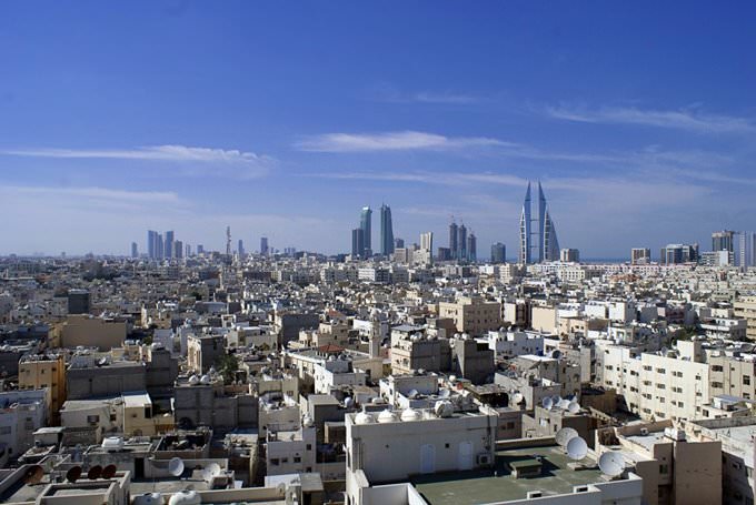 Manama- Arial view Manama- Arial view