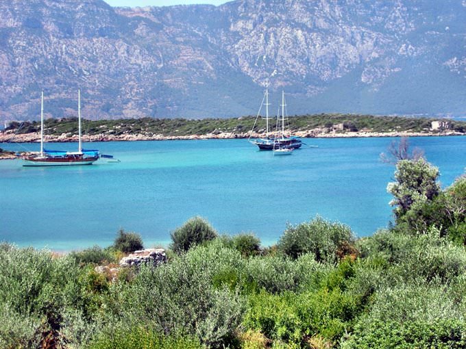 Kleopatra inseln in Marmaris/Turkei Kleopatra inseln in Marmaris/Turkei