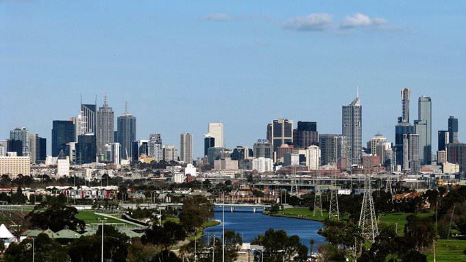 Melbourne skyline Melbourne skyline