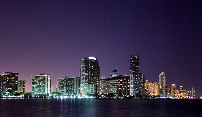 Miami from Key Biscayne Miami from Key Biscayne