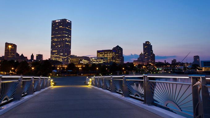 Milwaukee Skyline at Sunset Milwaukee Skyline at Sunset