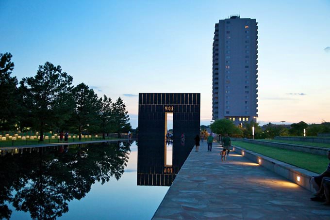 Oklahoma City Reflecting Pool Oklahoma City Reflecting Pool