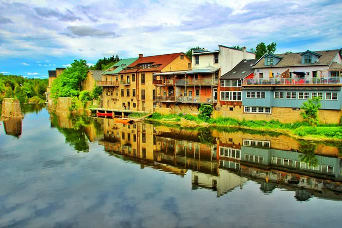Elora Ontario ~ Canada ~ Reflection Elora Ontario ~ Canada ~ Reflection
