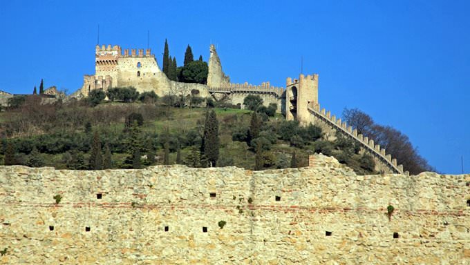 Castle overlooking Marostica Castle overlooking Marostica