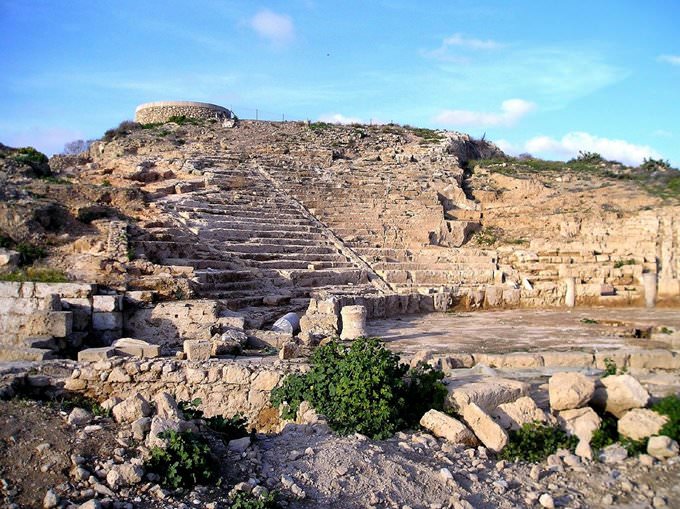 The Greek Theatre at paphos The Greek Theatre at paphos