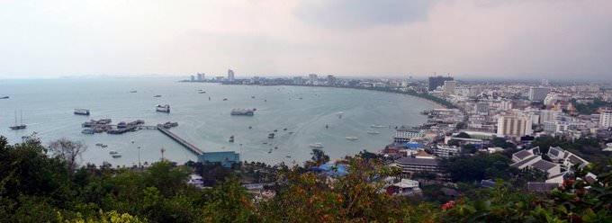 Pattaya from Pratumnak Hill Pattaya from Pratumnak Hill