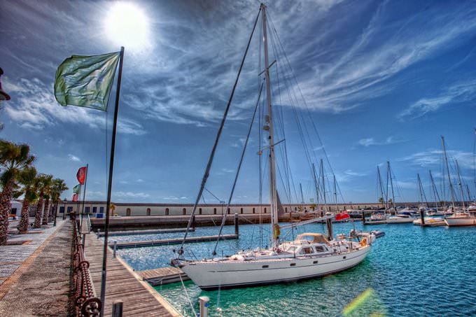Sailboat – Velero, Lanzarote HDR 2 Sailboat – Velero, Lanzarote HDR 2