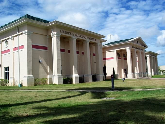 Ponce Municipal Library in Barrio San Anton, Ponce, Puerto Rico Ponce Municipal Library in Barrio San Anton, Ponce, Puerto Rico
