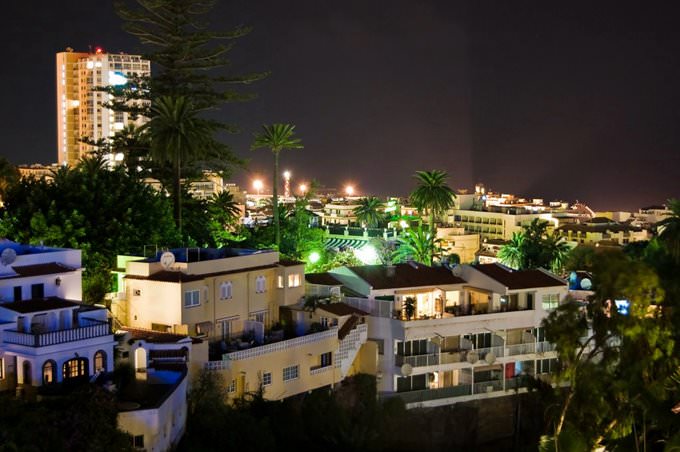 Puerto de la Cruz at Night Puerto de la Cruz at Night