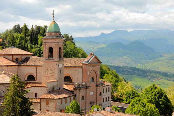 Verucchio has a view Verucchio has a view