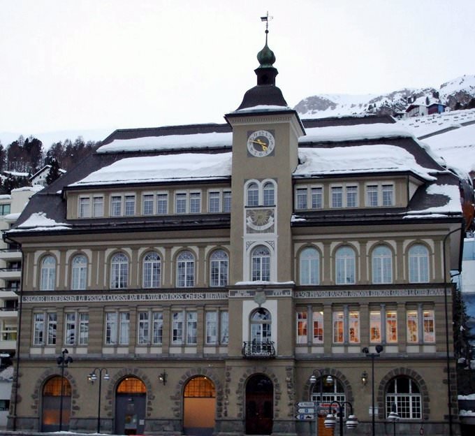 St Moritz library St Moritz library