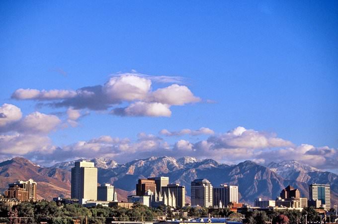 Salt Lake City Skyline Salt Lake City Skyline