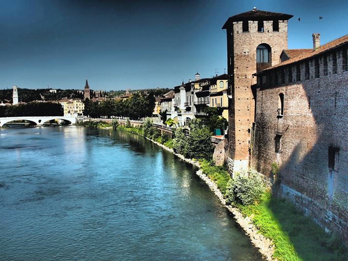 Verona View from Castle bridge Verona View from Castle bridge