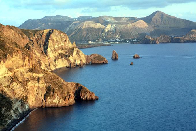 Tramonto su Lipari a Quattrocchi Tramonto su Lipari a Quattrocchi