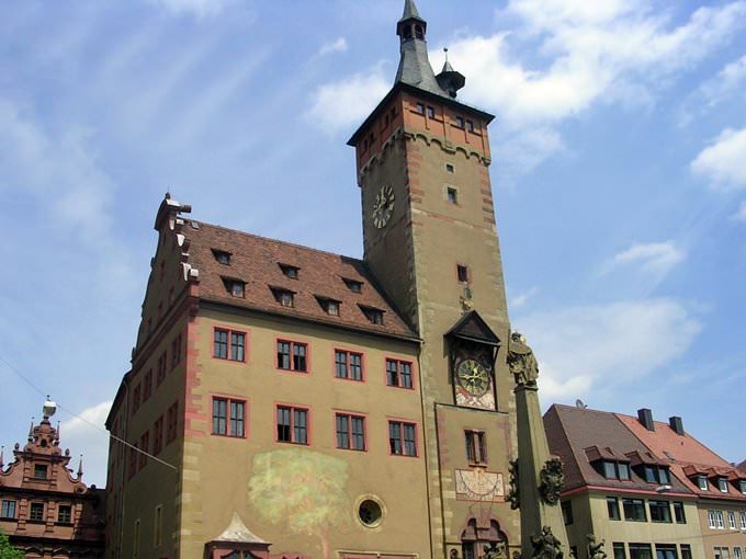 Wurzburg - Rathaus Wurzburg - Rathaus