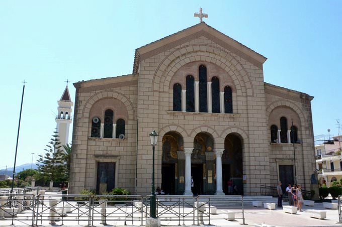 St Denis church, Zante town,Zakynthos St Denis church, Zante town,Zakynthos