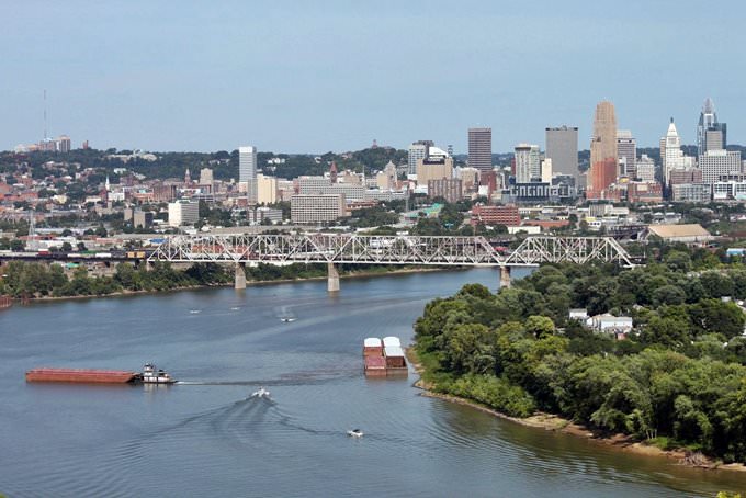 Large Cincinnati Maps for Free - Cincinnati 20097593 30